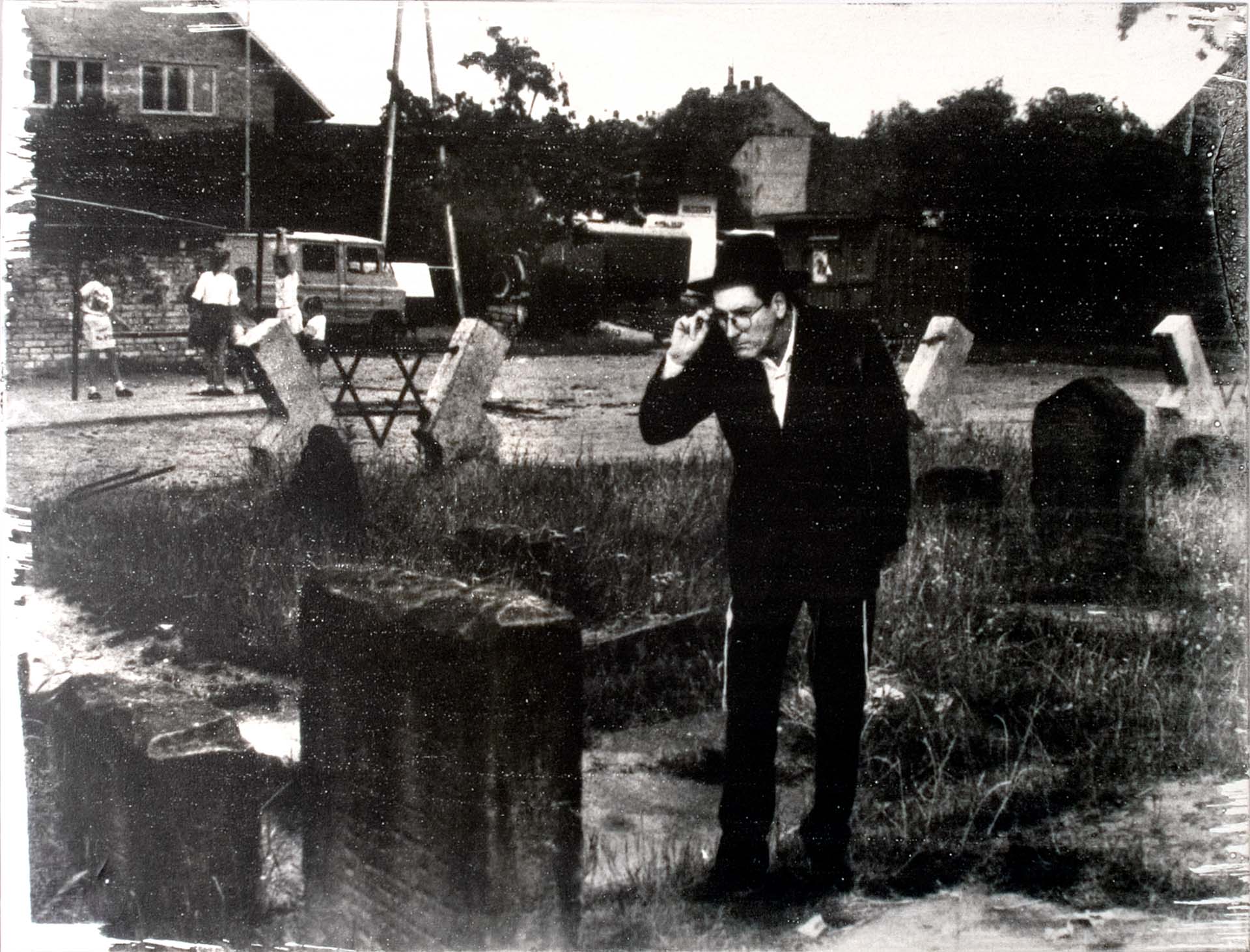 Debica from the Series Podròz do Polski_ Beisl-Balagan, Silver Gelatine Print on Canvas, 70 x 100 cm, 2006