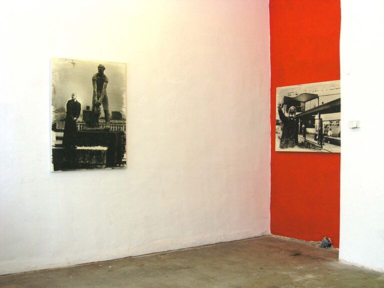 Joachim Seinfeld: view into the exhibition Podròz do Polski_ Beisl-Balagan at fabs, Warsaw-Praha, 2006