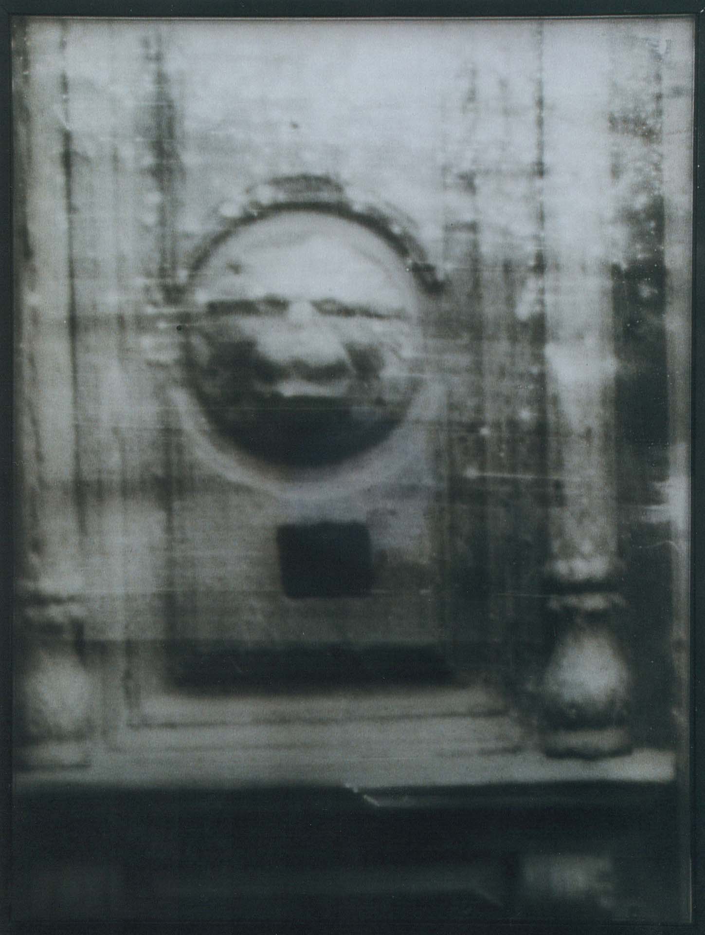 Golem V (Rabbi Löw), Silver Gelatine Print on Glass, 200 x 50 cm, 1999