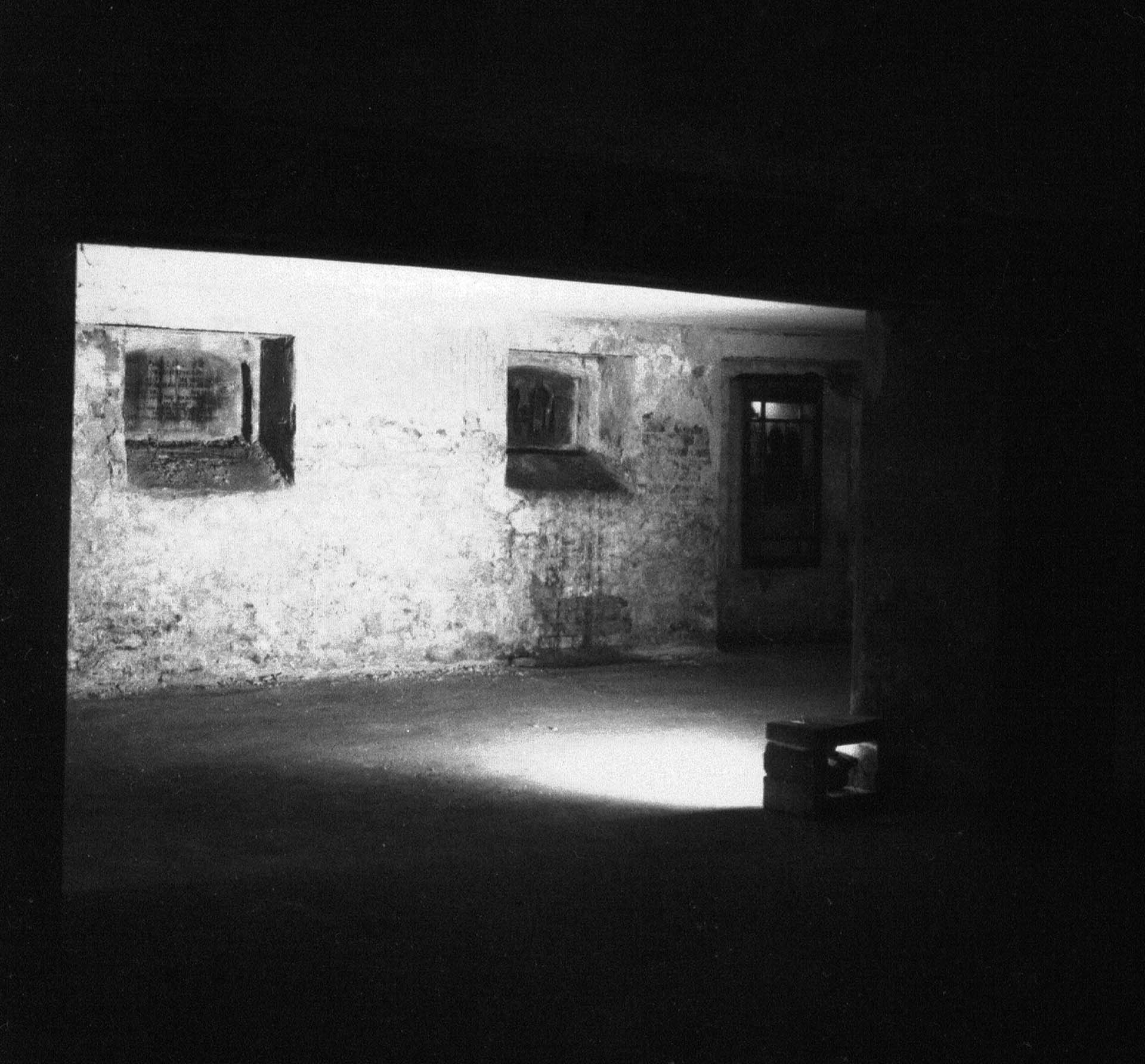 Early Works with Silver Gelatine on Wall,View into the exhibition Schicht um Schicht at Block 16, Hannover, 1994