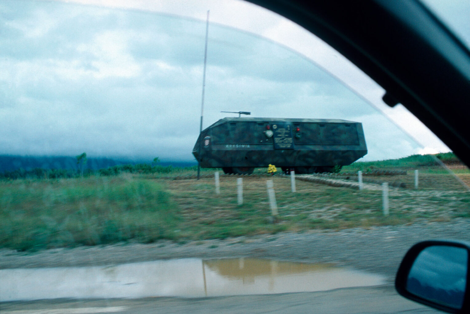Holiday Paradise or All the Way to Bihac; 2005 Near Knin Analog Colour Photograph