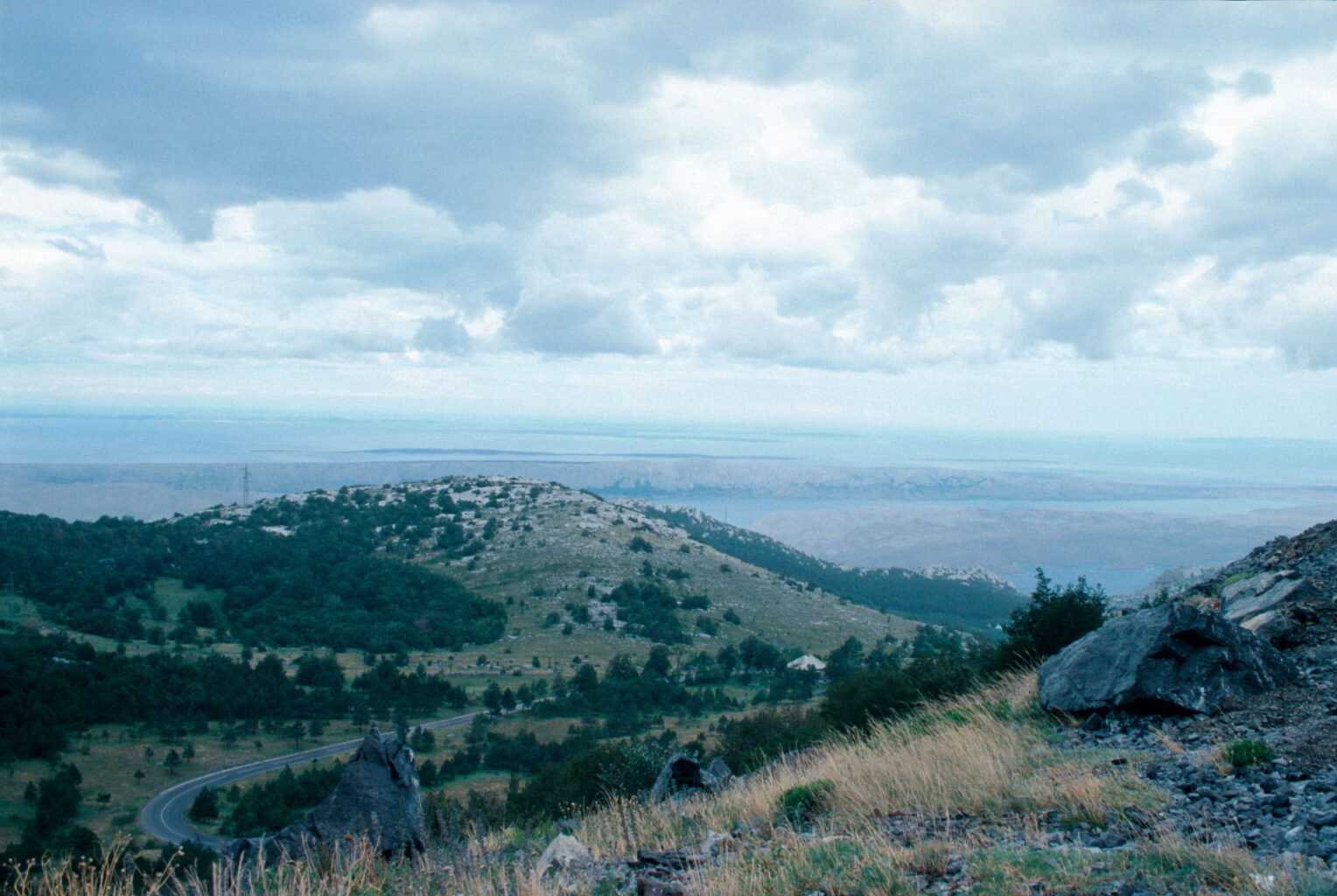 Holiday Paradise or All the Way to Bihac; 2005 The Sea in the Distance Analog Colour Photograph