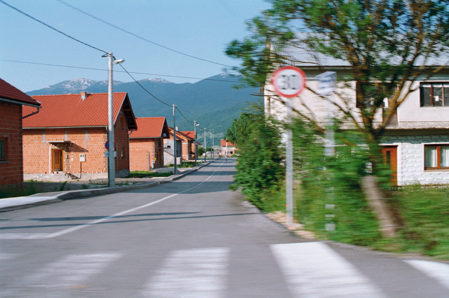 Holiday Paradise or All the Way to Bihac; 2005
New Buildings in Korenica
Analog Colour Photograph