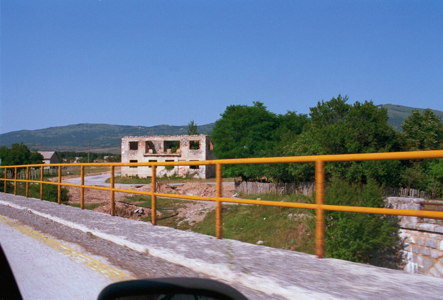 Holiday Paradise or All the Way to Bihac; 2005
The Bridge to Udbina
Analog Colour Photograph