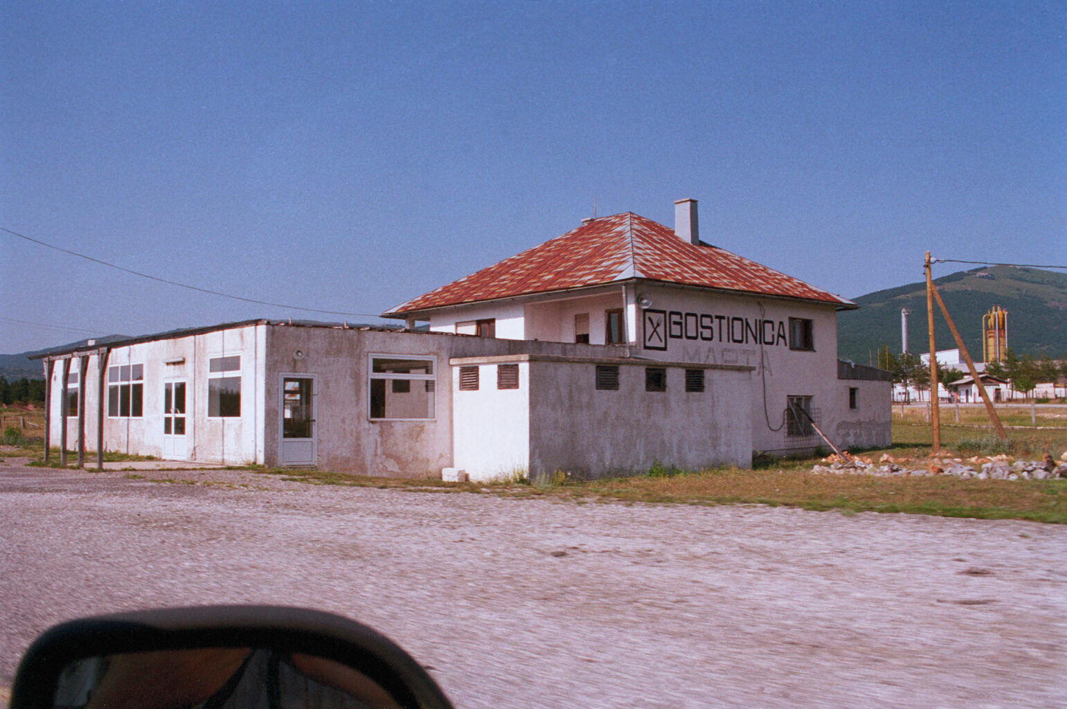 Holiday Paradise or All the Way to Bihac; 2005
Entering Udbina
Analog Colour Photograph