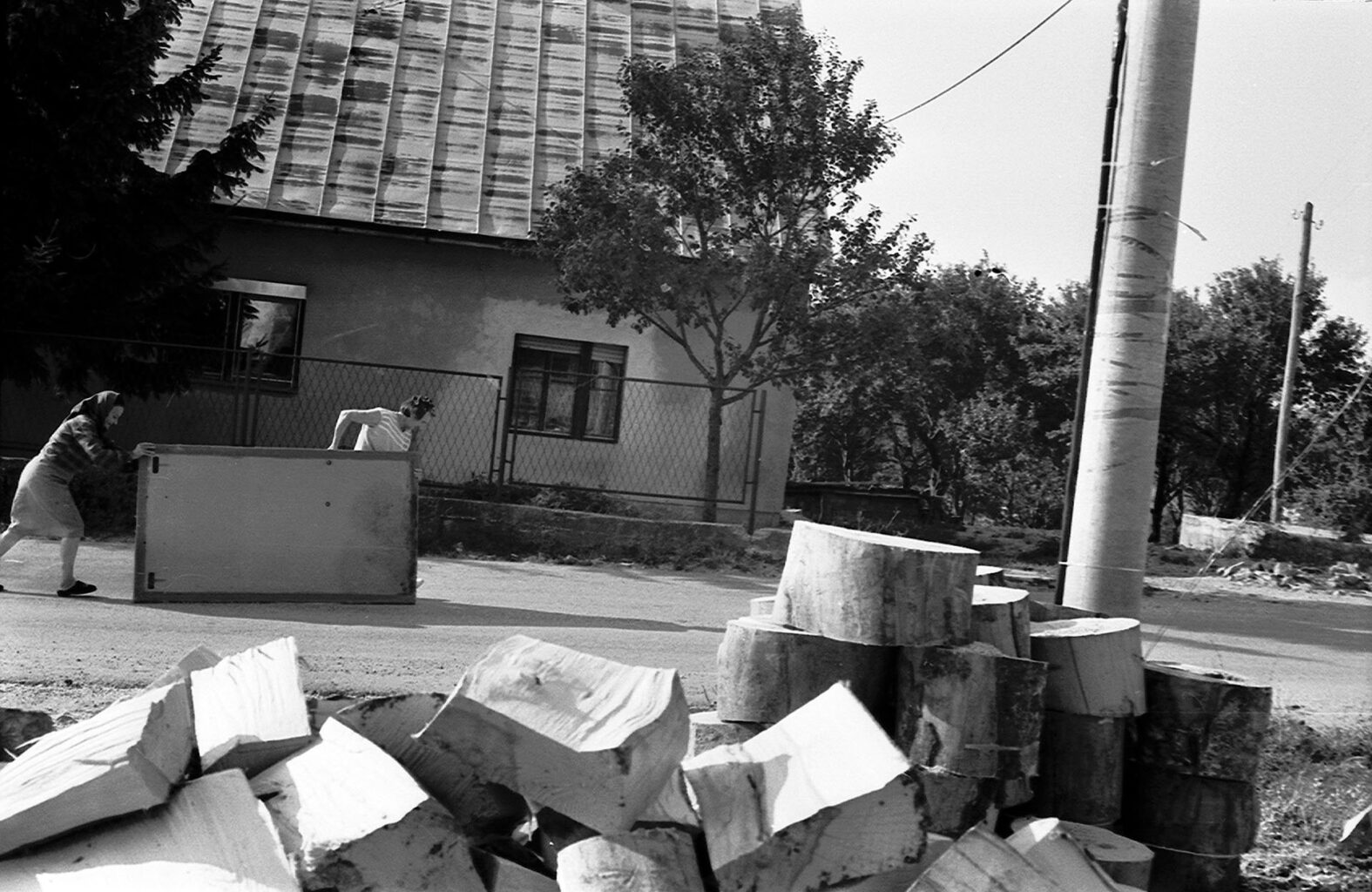 Holiday Paradise or All the Way to Bihac; 2005
Two Women in Udbina
Analog Black & White Photograph