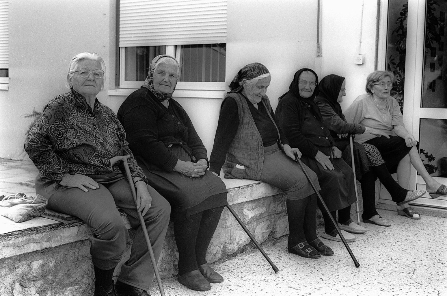 Holiday Paradise or All the Way to Bihac; 2005
Home for the Elders, Udbina
Analog Black & White Photograph