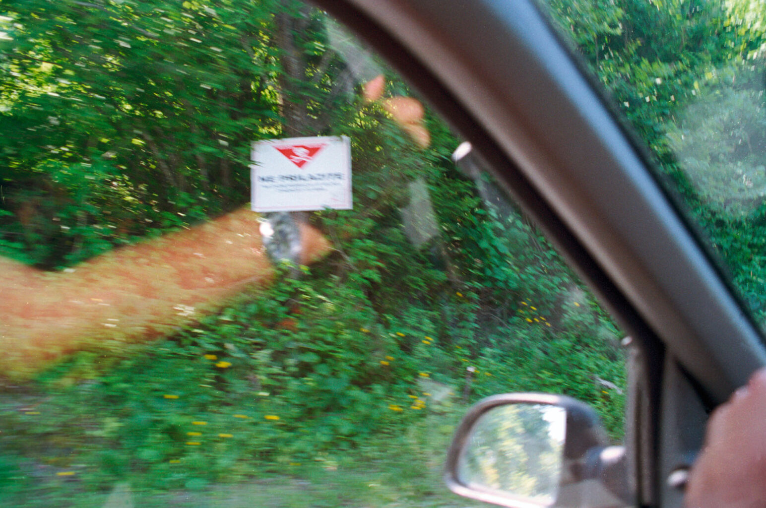 Holiday Paradise or All the Way to Bihac; 2005 Mines, Saborsko Analog Colour Photograph